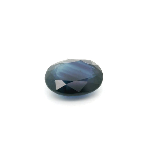 2.97ct Oval Natural Sapphire (Colour Blue, Clarity Moderately Included, Cut Faceted)