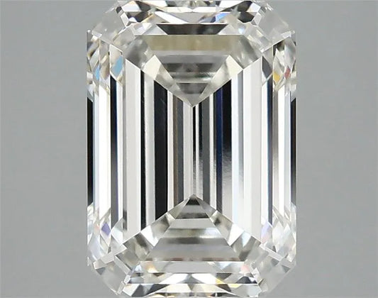 2.98ct Emerald Lab Grown Diamond (Colour G, Clarity VVS1, IGI Certified)