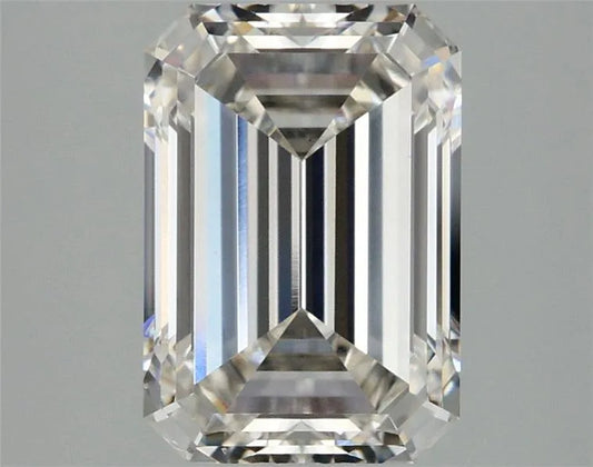 2.98ct Emerald Lab Grown Diamond (Colour H, Clarity VS1, IGI Certified)
