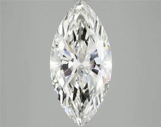 2.98ct Marquise Lab Grown Diamond (Colour G, Clarity VVS2, IGI Certified)