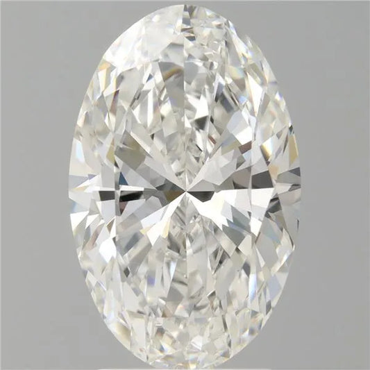 2.98ct Oval Lab Grown Diamond (Colour E, Clarity VVS2, IGI Certified)