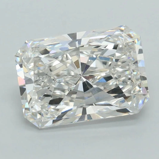 2.98ct Radiant Lab Grown Diamond (Colour F, Clarity VVS2, IGI Certified)