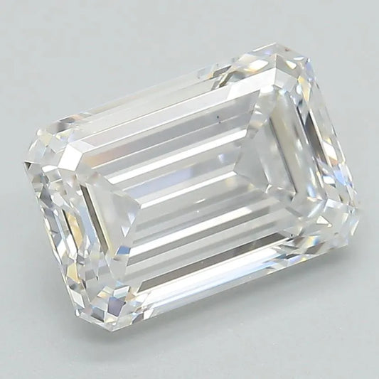 2.99ct Emerald Lab Grown Diamond (Colour E, Clarity VS2, GIA Certified)