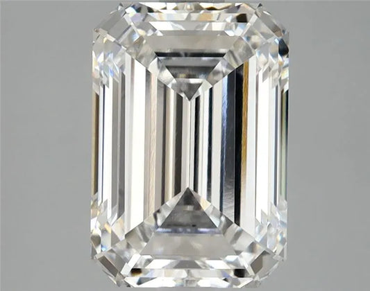 2.99ct Emerald Lab Grown Diamond (Colour E, Clarity VVS1, IGI Certified)