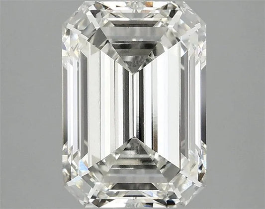 2.99ct Emerald Lab Grown Diamond (Colour H, Clarity VVS2, IGI Certified)