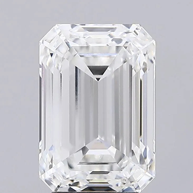 4.02ct Emerald Lab Grown Diamond (Colour E, Clarity VVS1, IGI Certified)