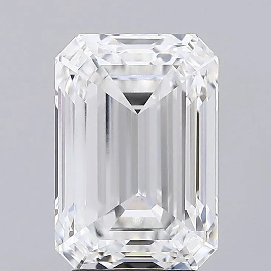 4.02ct Emerald Lab Grown Diamond (Colour E, Clarity VVS1, IGI Certified)