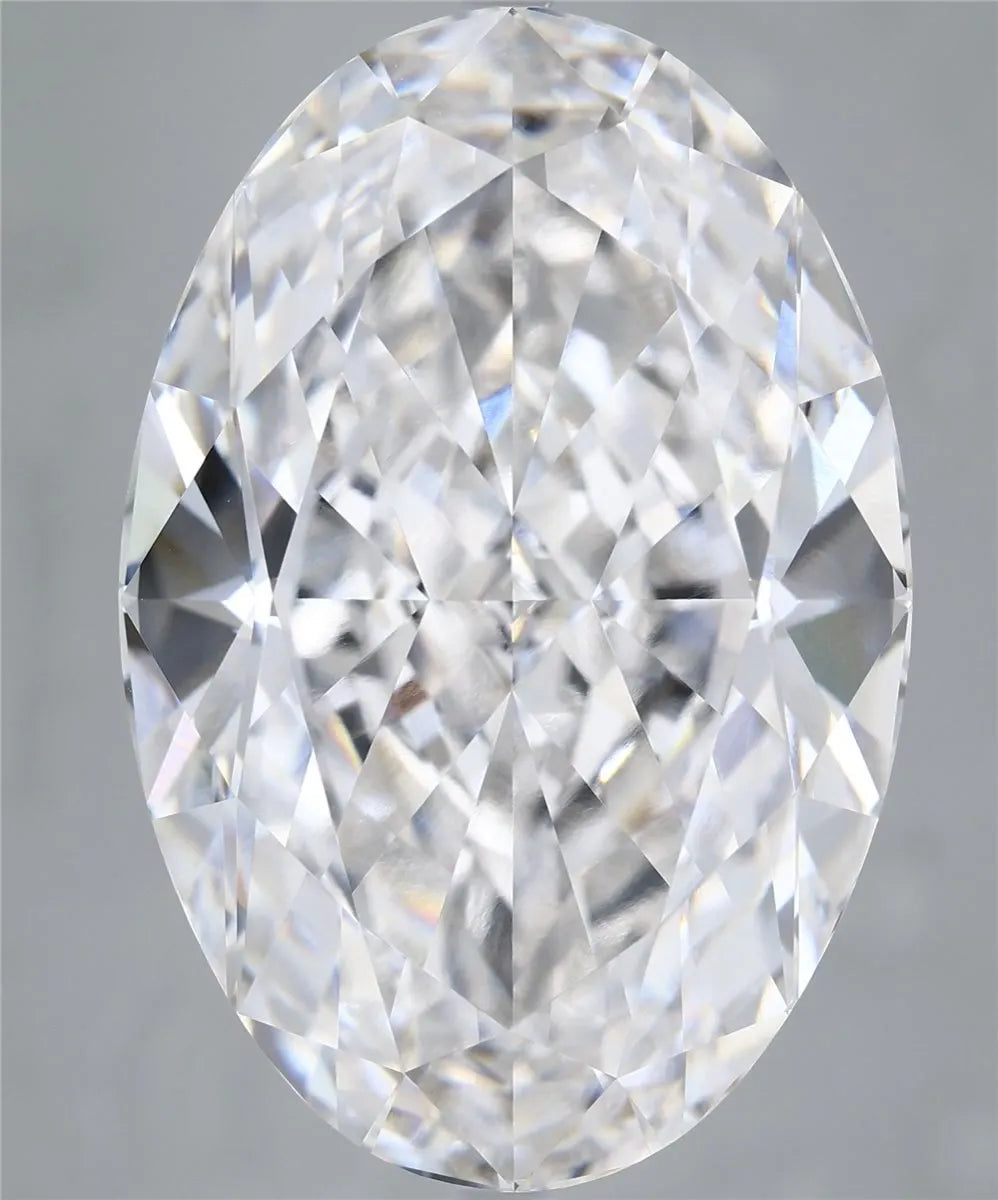20.02ct Oval Lab Grown Diamond (Colour D, Clarity VS1, IGI Certified)
