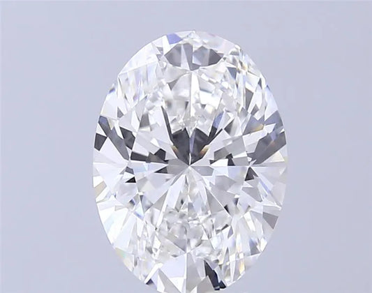 4.03ct Oval Lab Grown Diamond (Colour D, Clarity VS2, IGI Certified)