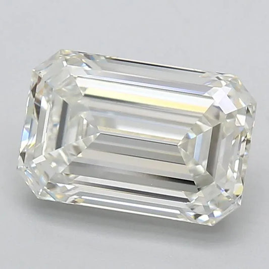 3.23ct Emerald Lab Grown Diamond (Colour G, Clarity VVS2, IGI Certified)