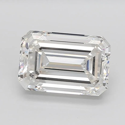 7.52ct Emerald Lab Grown Diamond (Colour G, Clarity VVS2, IGI Certified)