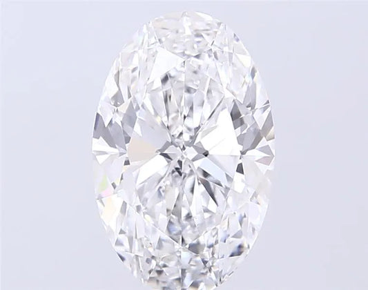 3.53ct Oval Lab Grown Diamond (Colour D, Clarity VS1, IGI Certified)