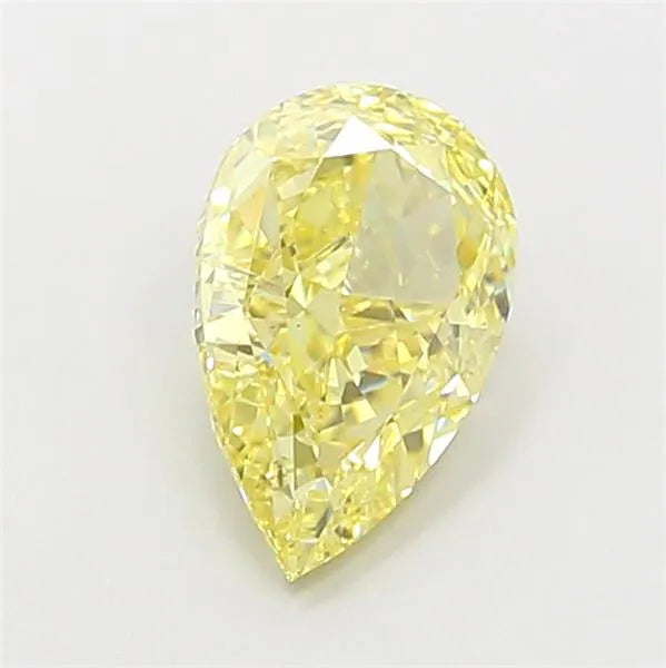 2.01ct Pear Lab Grown Diamond (Colour Fancy Intense Yellow, Clarity VS2, IGI Certified)