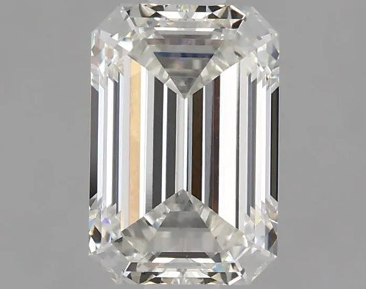 1.52ct Emerald Lab Grown Diamond (Colour H, Clarity VVS2, IGI Certified)