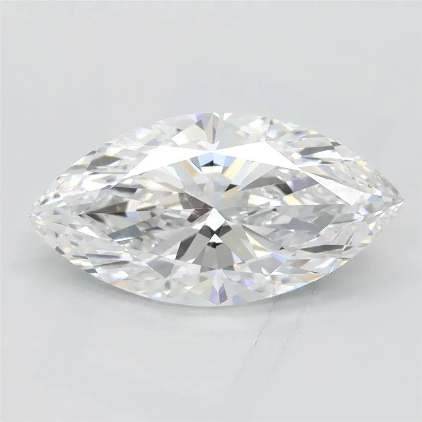 3.09ct Marquise Lab Grown Diamond (Colour E, Clarity IF, IGI Certified)