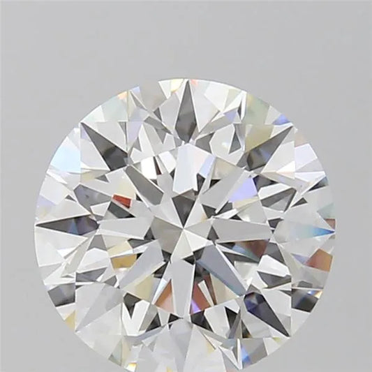 2.90ct Round Lab Grown Diamond (Colour D, Clarity VVS2, Cut ID, IGI Certified)