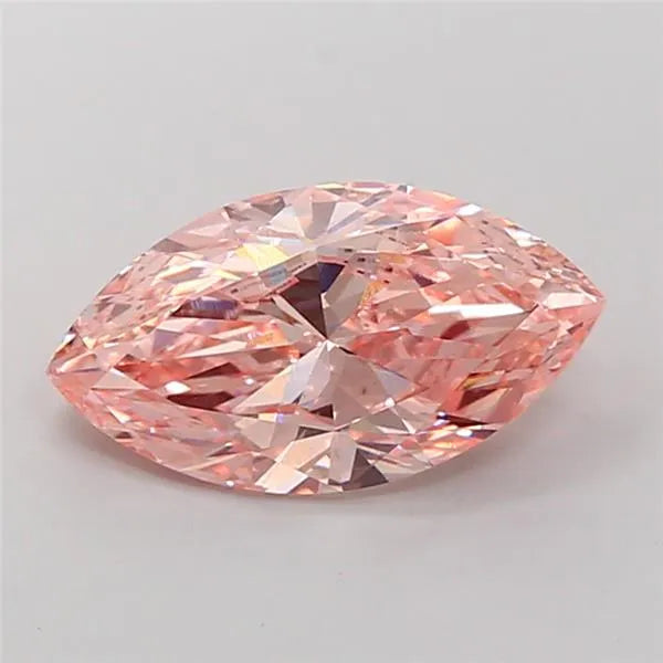 4.01ct Marquise Lab Grown Diamond (Colour Fancy Intense Pink, Clarity VS1, IGI Certified)