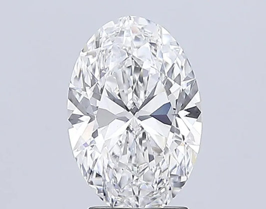 2.82ct Oval Lab Grown Diamond (Colour D, Clarity VS1, GIA Certified)