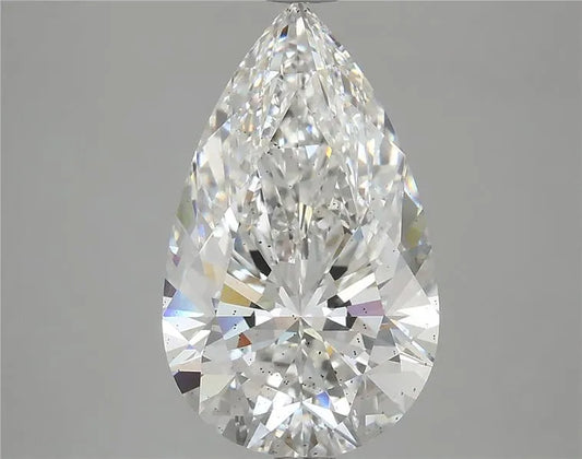 4.50ct Pear Lab Grown Diamond (Colour E, Clarity SI1, IGI Certified)