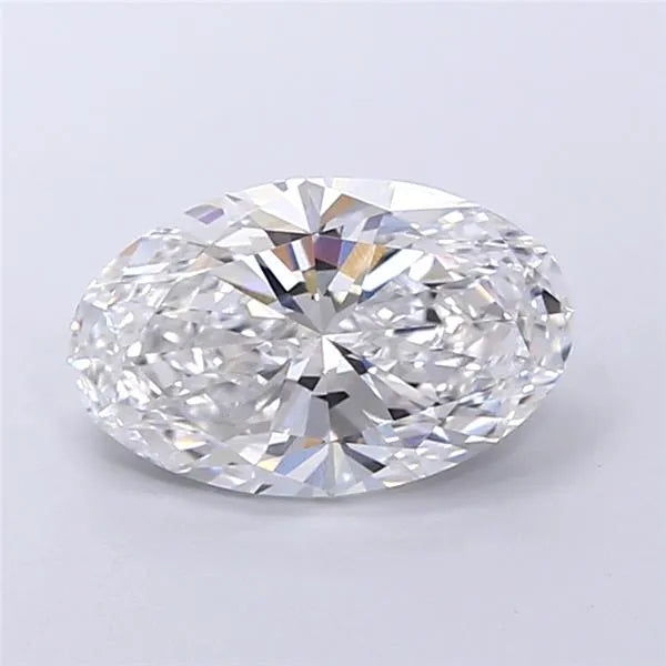 2.52ct Oval Lab Grown Diamond (Colour D, Clarity VVS2, IGI Certified)