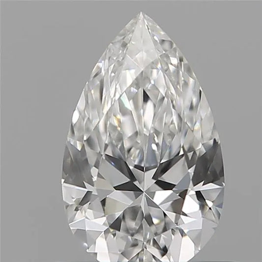 0.10ct Pear Natural Diamond (Colour G, Clarity VVS2, Cut VG, IGI Certified)