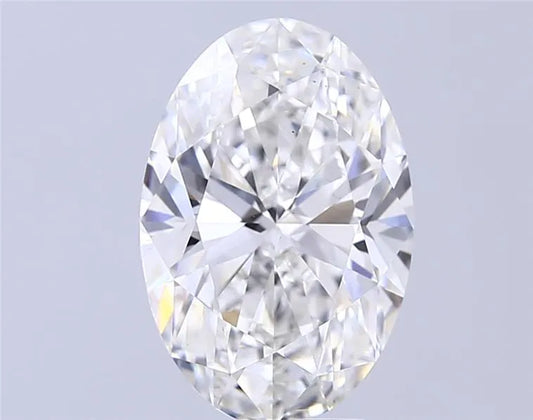 4.08ct Oval Lab Grown Diamond (Colour E, Clarity VS1, IGI Certified)