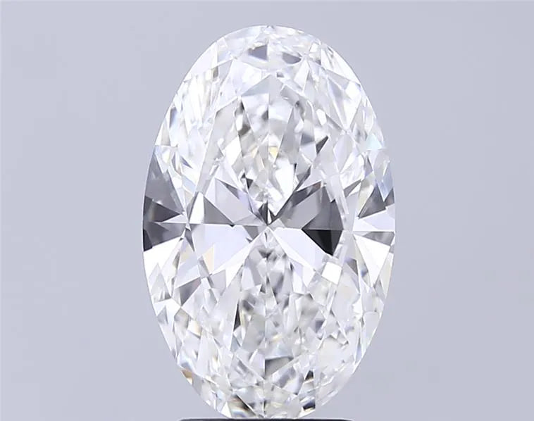 4.00ct Oval Lab Grown Diamond (Colour F, Clarity VS1, IGI Certified)