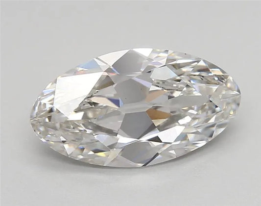2.25ct Oval Lab Grown Diamond (Colour F, Clarity VVS2, IGI Certified)