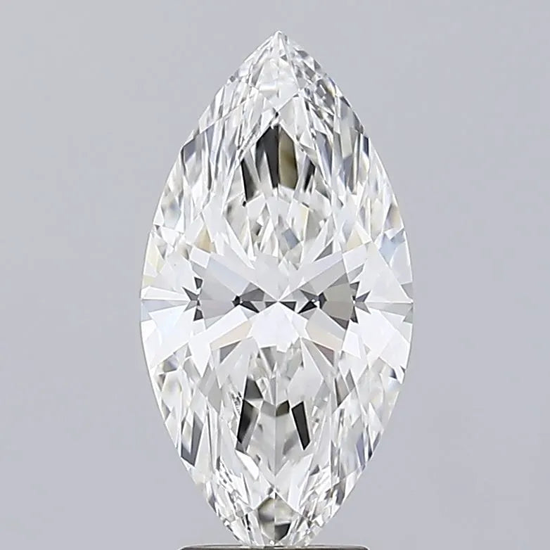 4.09ct Marquise Lab Grown Diamond (Colour G, Clarity VVS2, IGI Certified)
