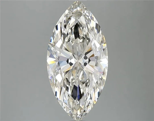 3.04ct Marquise Lab Grown Diamond (Colour H, Clarity VS1, IGI Certified)