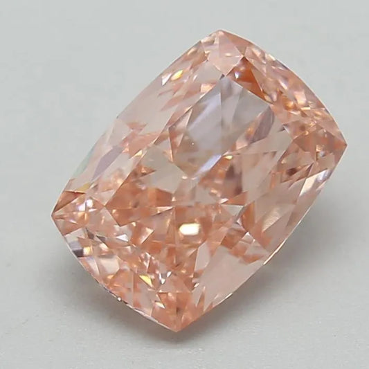 1.58ct Cushion modified Lab Grown Diamond (Colour Fancy Intense Pink, Clarity VVS2, IGI Certified)