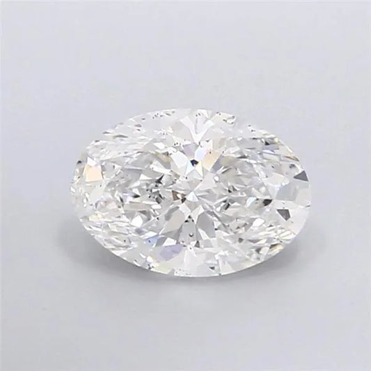 2.26ct Oval Lab Grown Diamond (Colour E, Clarity SI1, IGI Certified)