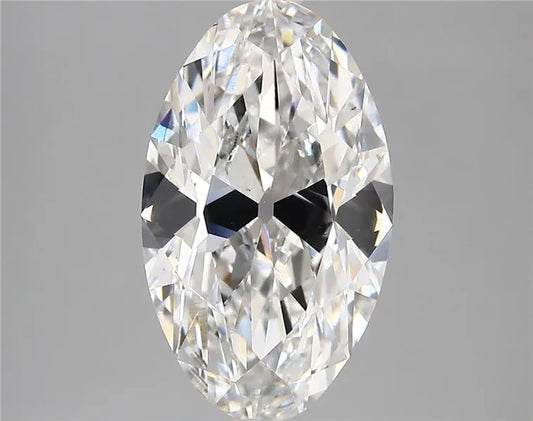 4.00ct Oval Lab Grown Diamond (Colour E, Clarity VS2, IGI Certified)