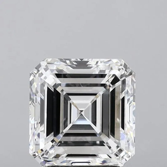 4.00ct Square emerald Lab Grown Diamond (Colour D, Clarity VVS2, IGI Certified)