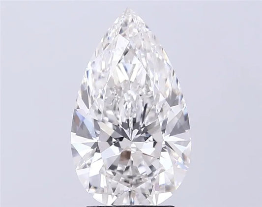 2.99ct Pear Lab Grown Diamond (Colour F, Clarity VVS2, IGI Certified)
