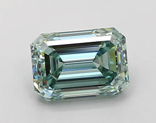 1.01ct Emerald Lab Grown Diamond (Colour Fancy Intense Green, Clarity VS2, IGI Certified)
