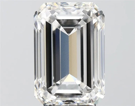 6.17ct Emerald Lab Grown Diamond (Colour F, Clarity VVS2, IGI Certified)
