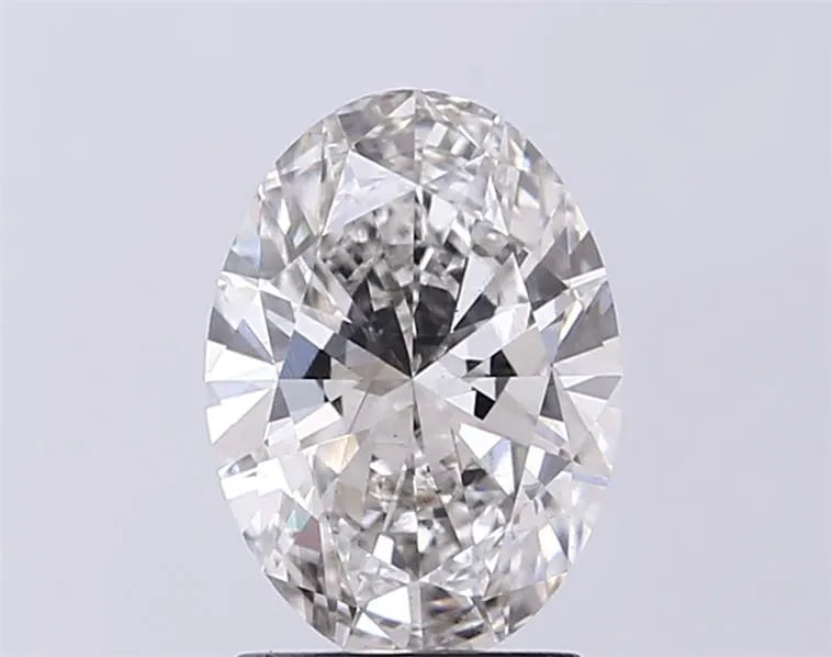 2.00ct Oval Lab Grown Diamond (Colour H, Clarity SI1, IGI Certified)