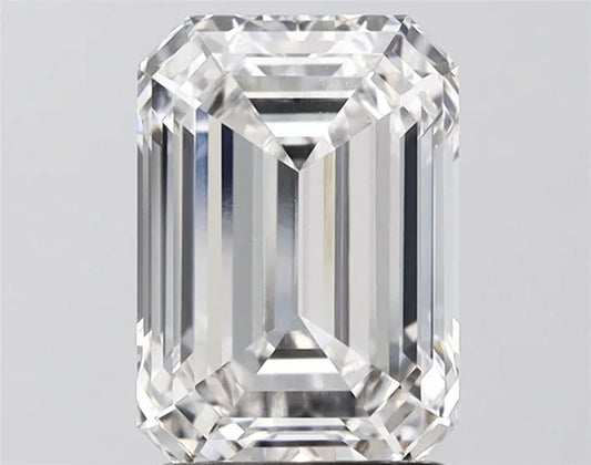 2.57ct Emerald Lab Grown Diamond (Colour E, Clarity VVS1, IGI Certified)