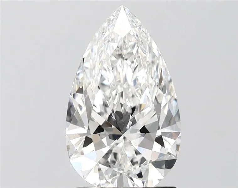 2.19ct Pear Lab Grown Diamond (Colour E, Clarity VS1, IGI Certified)