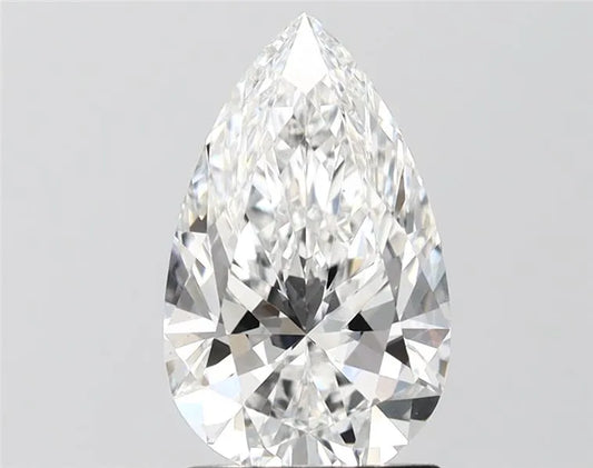 2.19ct Pear Lab Grown Diamond (Colour E, Clarity VS1, IGI Certified)