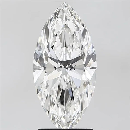 2.50ct Marquise Lab Grown Diamond (Colour F, Clarity VS2, IGI Certified)