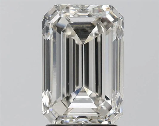 3.00ct Emerald Lab Grown Diamond (Colour H, Clarity VVS2, IGI Certified)