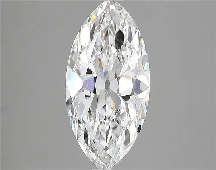2.56ct Marquise Lab Grown Diamond (Colour D, Clarity VVS2, IGI Certified)