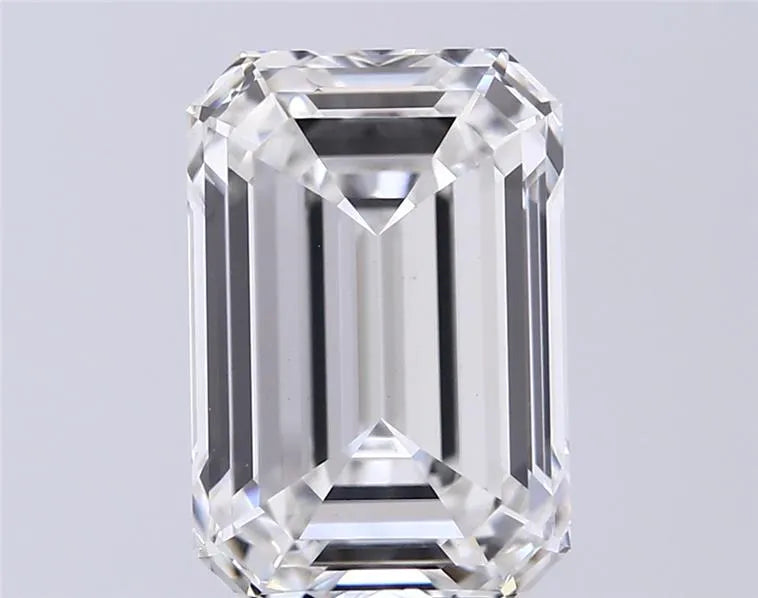 4.53ct Emerald Lab Grown Diamond (Colour F, Clarity VVS2, IGI Certified)