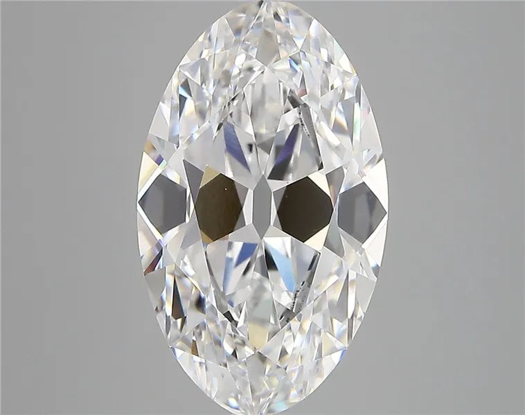 5.39ct Oval Lab Grown Diamond (Colour D, Clarity VVS2, IGI Certified)