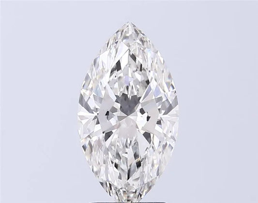 2.51ct Marquise Lab Grown Diamond (Colour F, Clarity VVS2, IGI Certified)