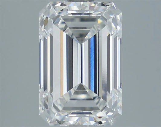 3.17ct Emerald Lab Grown Diamond (Colour E, Clarity VS1, IGI Certified)