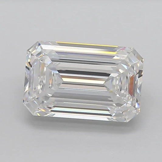 7.23ct Emerald Lab Grown Diamond (Colour D, Clarity VVS2, IGI Certified)