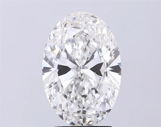 3.01ct Oval Lab Grown Diamond (Colour F, Clarity VS2, IGI Certified)